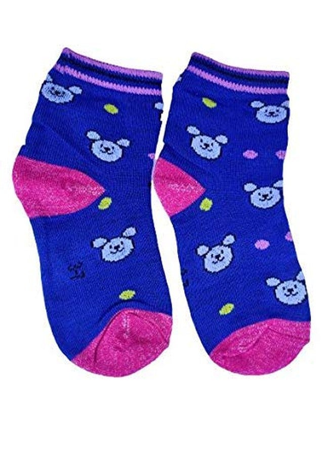 Niue Soft Cotton Socks for Baby Girls and Baby Boys (Multicolour, Pack of 6) - Image 2