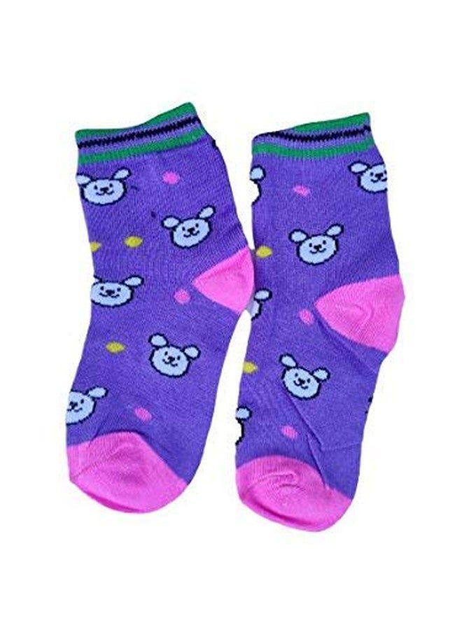 Niue Soft Cotton Socks for Baby Girls and Baby Boys (Multicolour, Pack of 6) - Image 5
