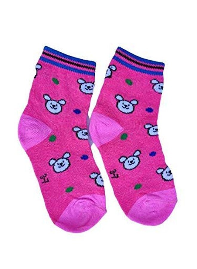 Niue Soft Cotton Socks for Baby Girls and Baby Boys (Multicolour, Pack of 6) - Image 4