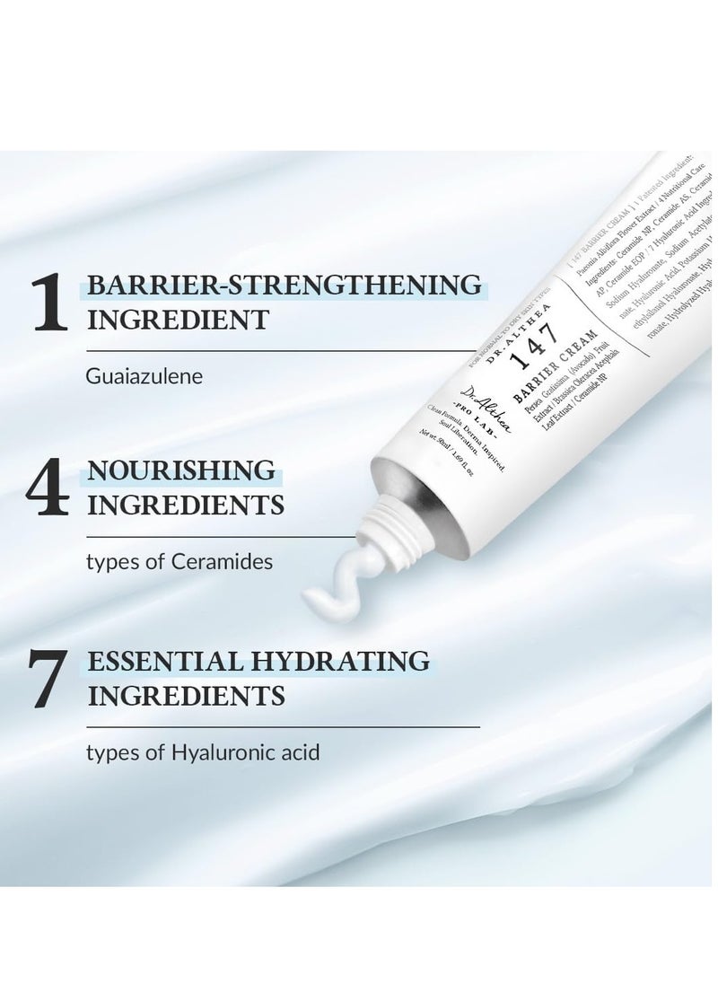 Dr.althea - Dr.Althea 147 Barrier Cream | Daily Skin Barrier Care | Deep Hydrating with Hyaluronic Acid & Ceramides | Korean Vegan Skincare for All Skin Types | 1.7 Fl Oz - Image 1