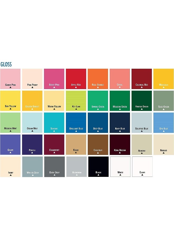 RUST-OLEUM Painter's Touch 2X Ultra Cover Paint and Primer 340 g, Gloss Dark Grey, 12 Ounce  - Image 1