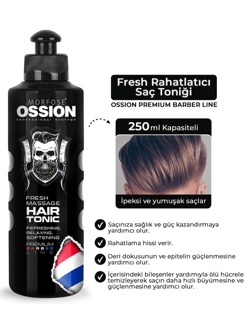 MORFOSE - Morfose Ossion Hair Revitalizer - Menthol & Essential Oils Formula (250ml) - Image 1
