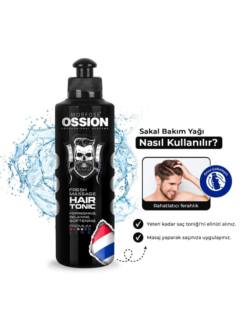 MORFOSE - Morfose Ossion Hair Revitalizer - Menthol & Essential Oils Formula (250ml) - Image 1