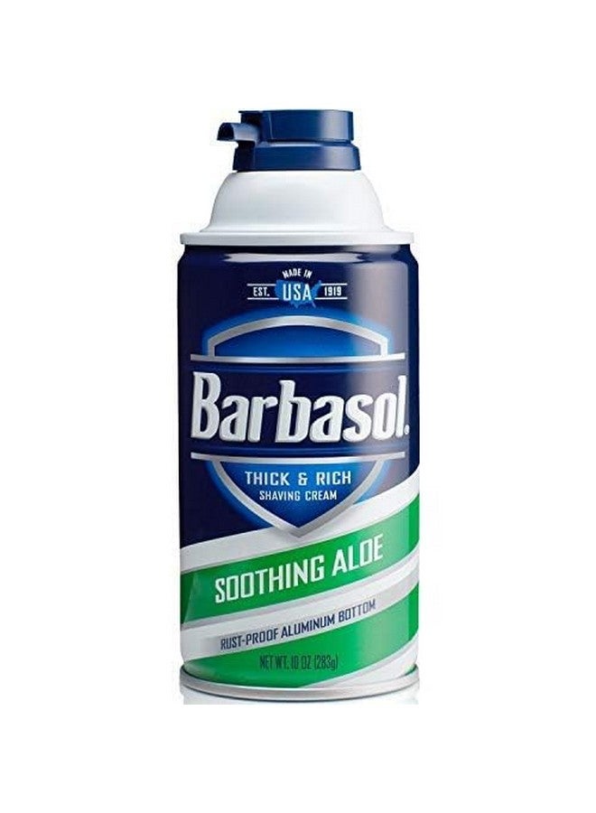 Barbasol Arbasol Shave Cream Soothing Aloe 10 Oz 2 Pk - Image 5