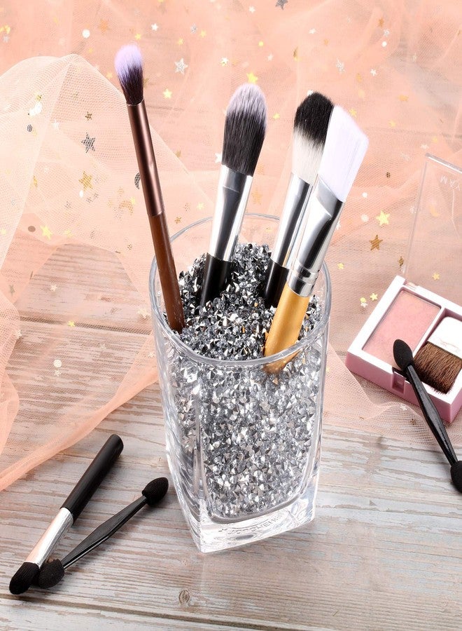 Bememo 10000 Clear Wedding Table Scatter Confetti Crystals Acrylic Diamonds Rhinestones for Table Centerpiece Decorations Wedding Decorations Bridal Shower Decorations Vase Beads (Silver, 4 MM) - Image 4