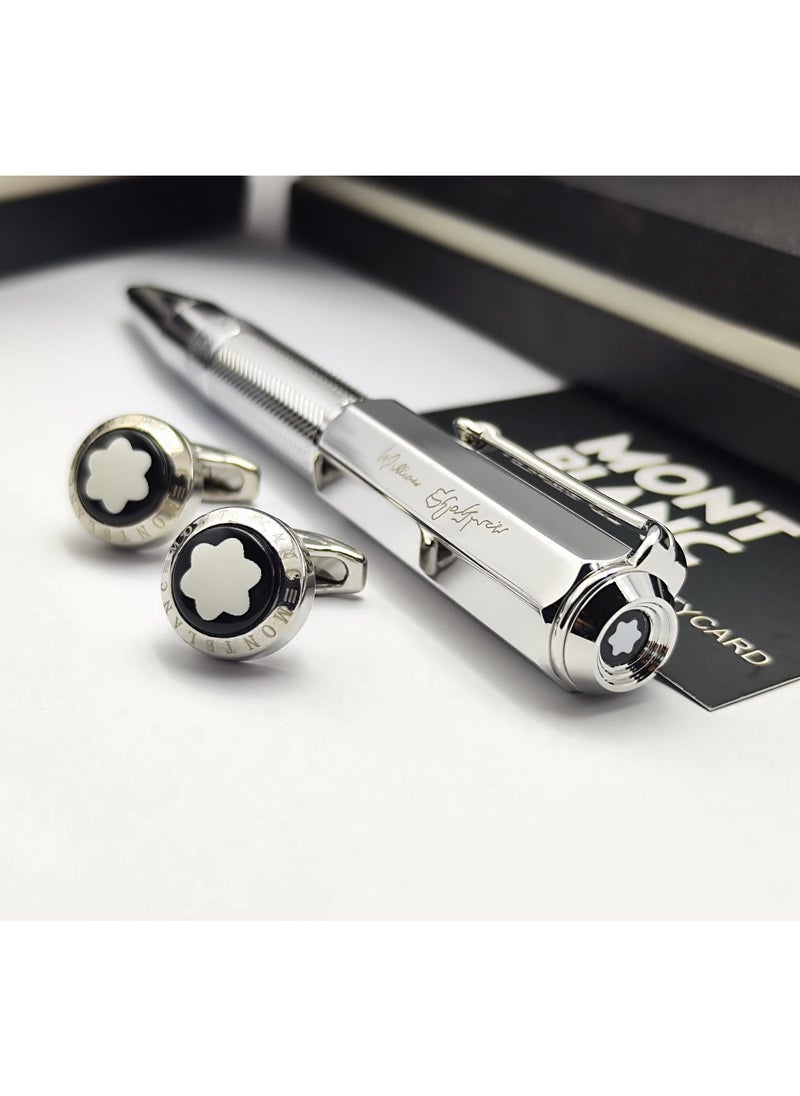 Mont Blanc Mont Blanc pen and cufflink Estelle Estelle New latest version Mont Blanc 