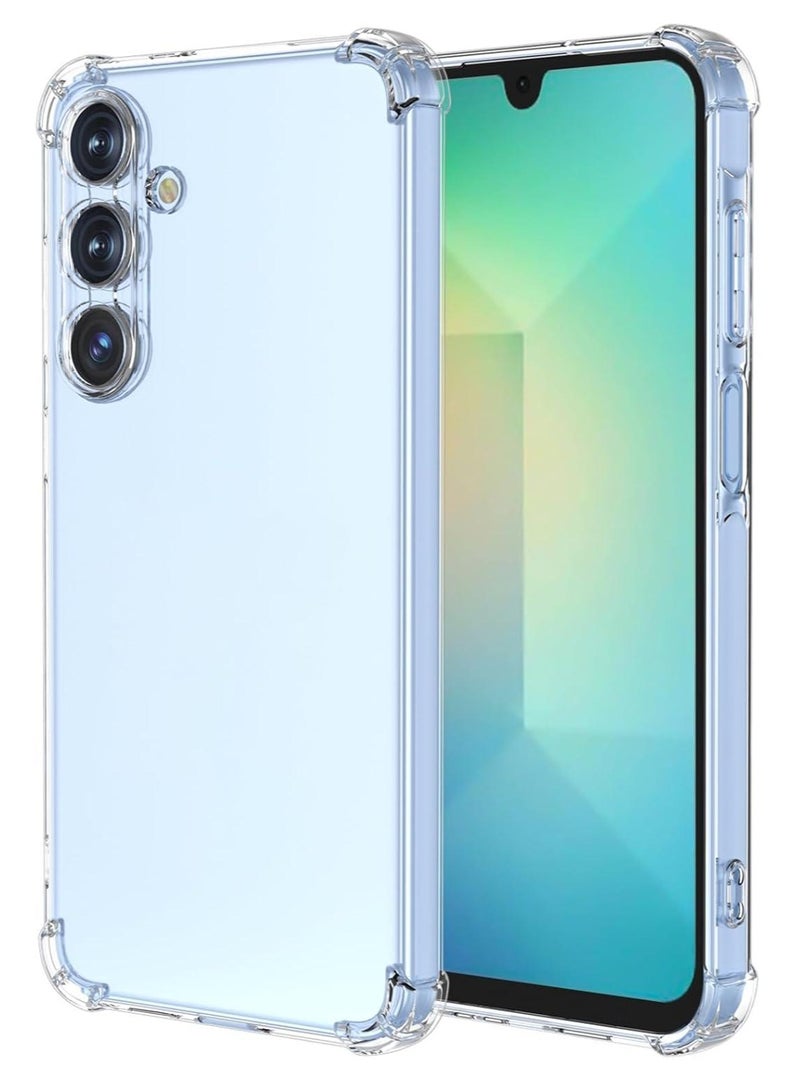 جراب شفاف ضد الصدمات بحماية كامله من الاطراف لهاتف سامسونج جالاكسي ايه 26 Samsung Galaxy A26 - Image 1