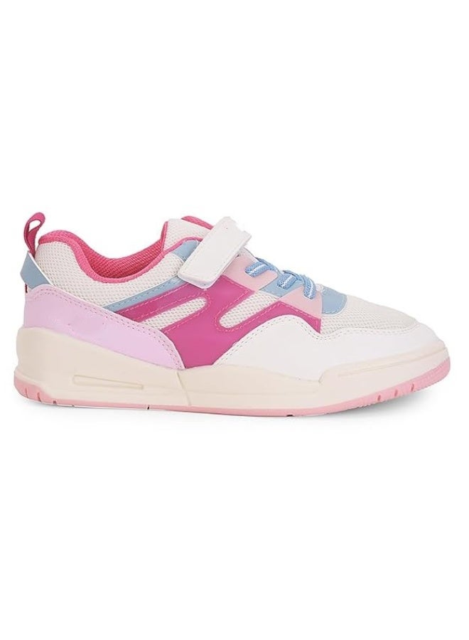 Liberty Leap7x ENVY-5VE Kids Casual Non-Lacing Sneakers - Pink  | Suitable for Walking, Travel | Comfortable Velcro Casual Shoes | Lightweight Stylish Fashion Footwear for Boys - Image 3