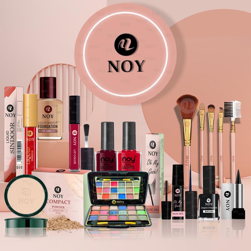 NOY Petite Perfection Miniature Makeup Kits for On the Go Touch Ups 100 Non Sticky Waterproof NO423 Pack of15 - Image 1