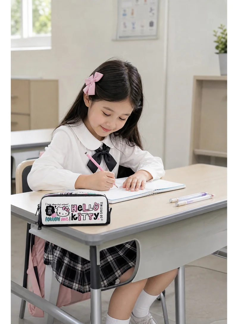 سانريو Sanrio Hello Kitty Premium Pencil Case | Cute School Stationery Pouch | Kids & Students Organizer