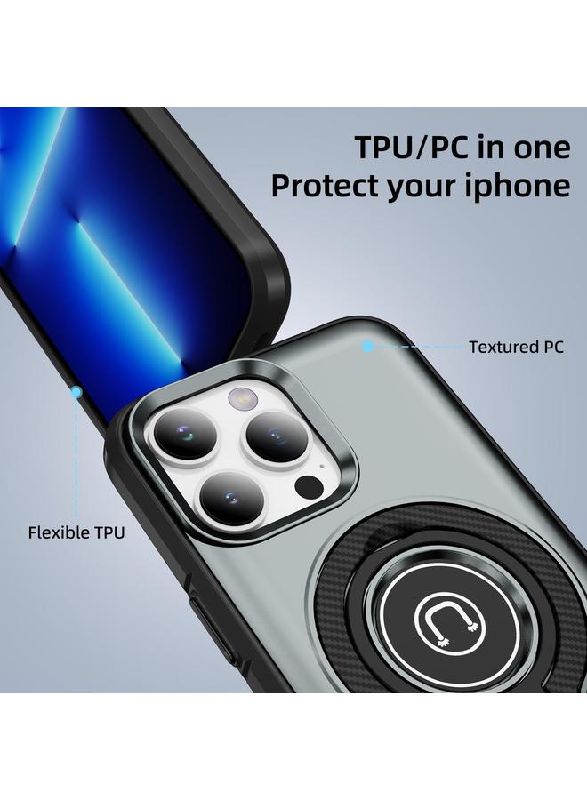 S-TOP Case For iPhone 13 Pro Ring Holder Magnetic Phone Case - Image 2