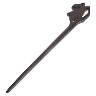 Lurrose Wooden Hair Stick Chinese Retro Rabbit Hair Pin Vintage Chinese Wooden Hairpins Japanese Hair Stick Hair Chopsticks Hair Fork for Women and Girls Bun Hairstyles Black - pzsku/ZD6E1EF964987D1914C93Z/45/_/1742913626/daa50886-c9b3-42f3-aa33-eece46c88ef3