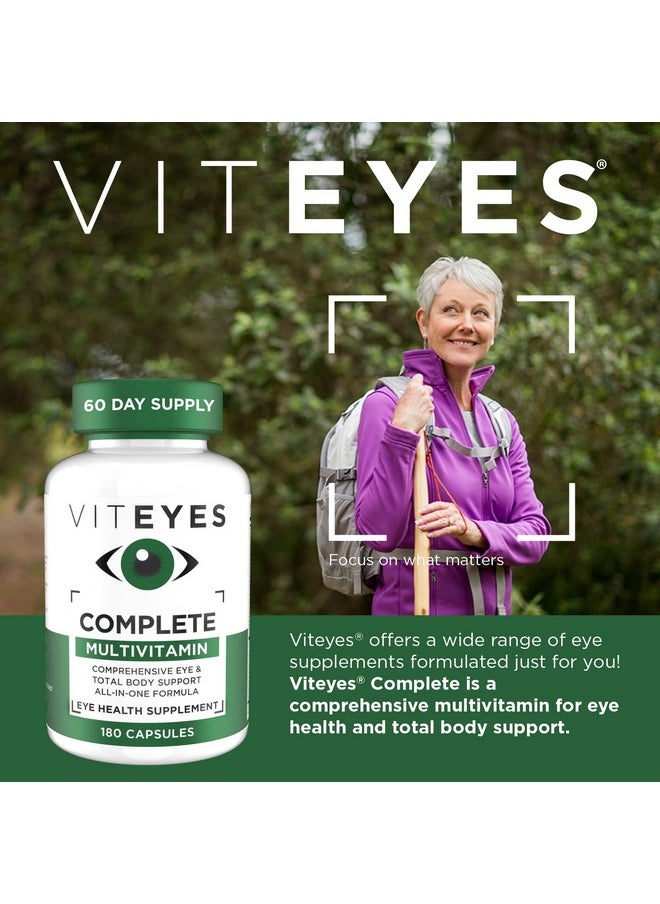 Viteyes Complete Eye & Total Body Health Multivitamin Nutritional Supplement, 180 Capsules, White - pzsku/ZD6E1FDBDE4615B56EAC4Z/45/_/1735908065/932a12d0-5e67-456f-98d0-2c2b904d75ba