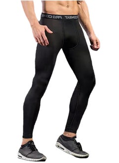 DAREU Men's Compression Pants Workout Athletic Leggings Running Gym Tights  - Image 3