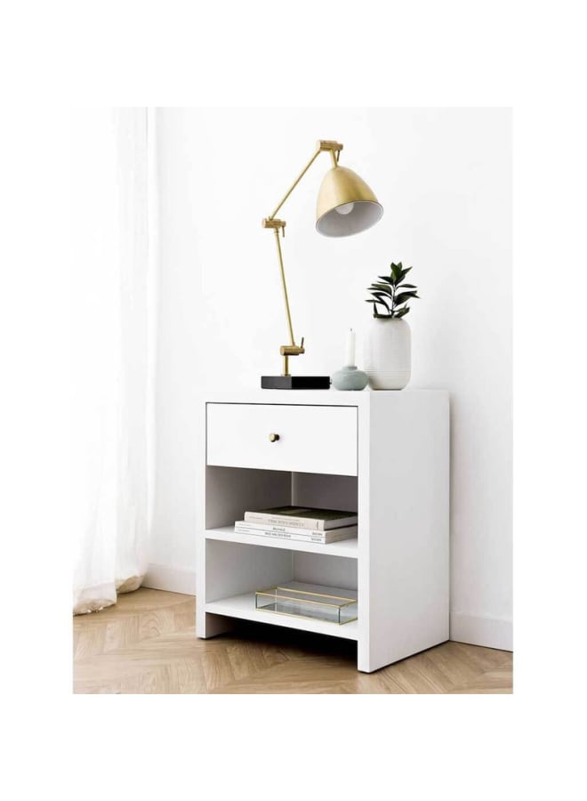 ريترو كومود مودرن 40سم – أبيض - Image 1