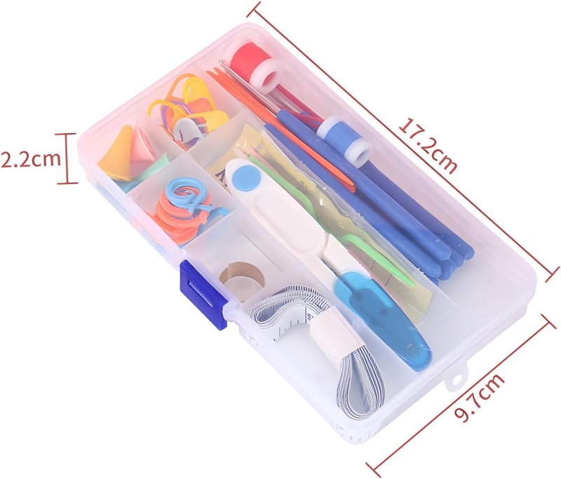 VERAT طقم كروشيه مكون من 52 قطعة - Image 2