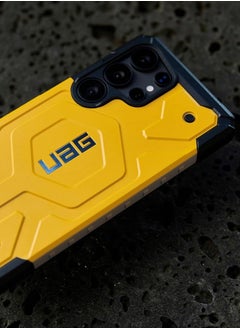 Urban Armor Gear UAG Pathfinder Pro MagSafe for Samsung Galaxy S25 ULTRA Case Cover [18 Feet Drop tested] - Heritage Yellow  - Image 5