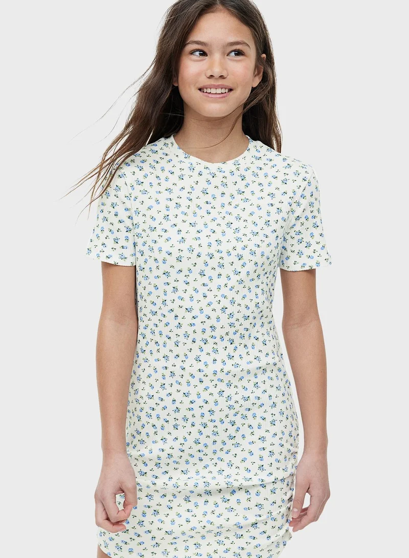 H&M Floral Print Dress