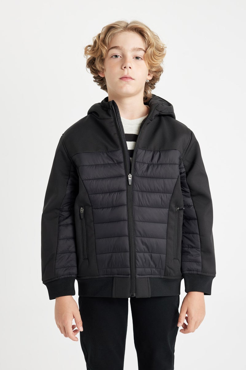 Boy Hooded Windproof Jacket