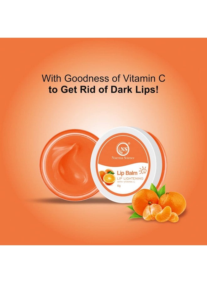 Nuerma Science Vitamin C Lip Balm For Lip Lightening & Moisturizing (Pack Of 2, 6 Gm Each, 12 Gm, White) - Image 4