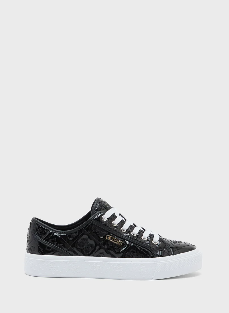 GUESS Lace Up Low Top Sneakers