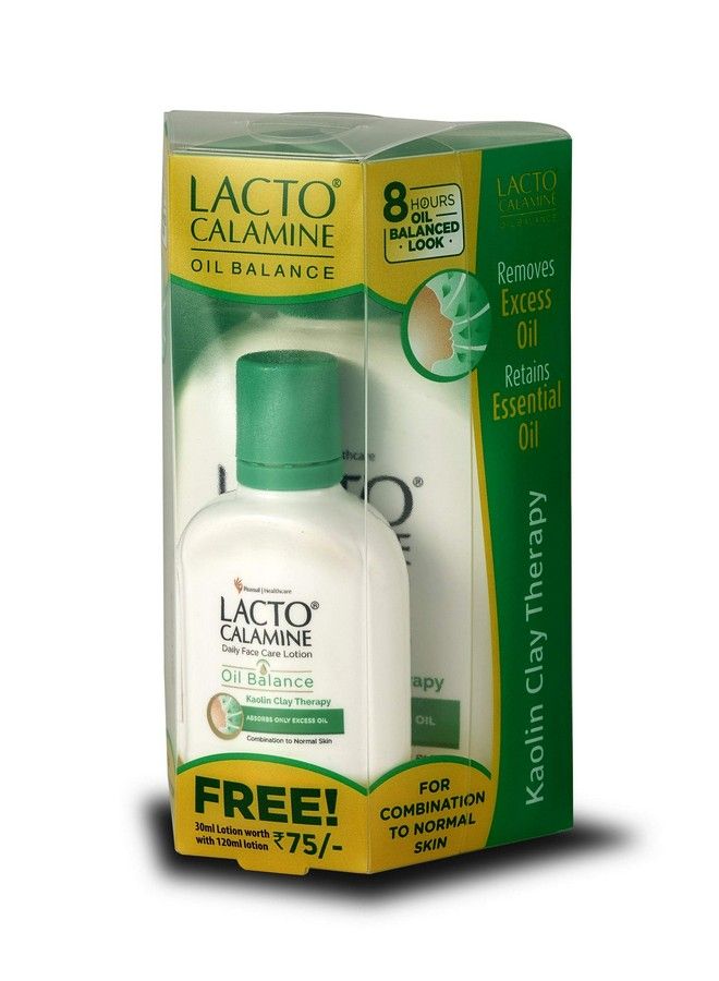 Lacto Calamine Oil Balance Lotion 120Ml With Free Combination Skin Lotion 30Ml - Image 4
