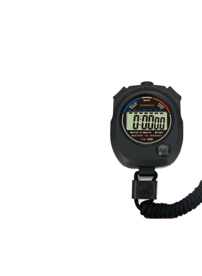 Stopwatch Timer Training Track And Field Sports Entrance Examination Physical Education Teacher Electronic Watch Running Fitness Learning Countdown-Display Accuracy:6128 [low Sensitivity Button] - Spare Electronics + Screwdriver