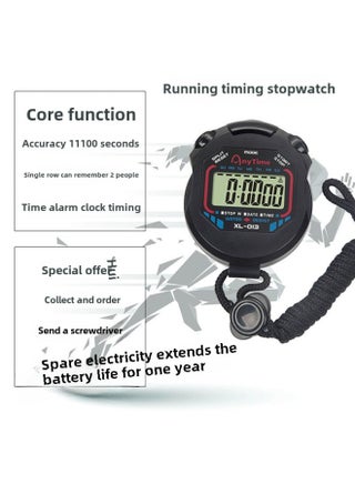 Stopwatch Timer Training Track And Field Sports Entrance Examination Physical Education Teacher Electronic Watch Running Fitness Learning Countdown-Display Accuracy:6128 [low Sensitivity Button] - Spare Electronics + Screwdriver - pzsku/ZD6E28E2D0DCE9D86729DZ/45/_/1741257245/2645ca6a-b487-4b6c-83c1-bc1a09481066