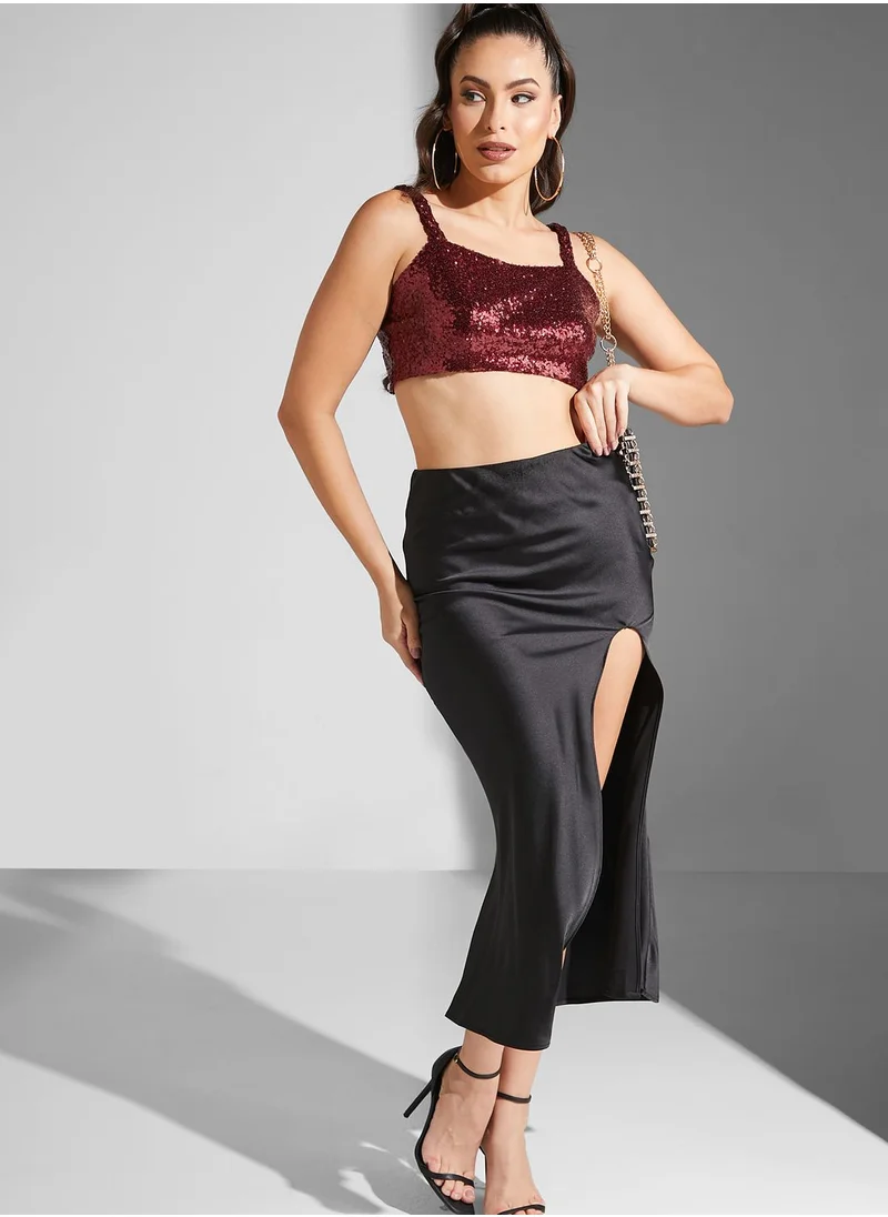 Ella Limited Edition Strappy Sequenced Top