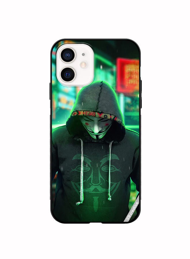 VR CREATIVE Protective Case Cover For Apple iPhone 12 mini Joker Mask In Joker Jacket Design Multicolour - Image 1