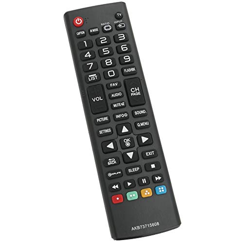 PERFASCIN New AKB73715608 Replaced Remote fit for LG TV 32LN520B 32LN5300 42LN5300 42LN5400 42LN5200 32LN530B 47LN5400 50LN5400 55LN5400 39LN5300 50LN5100 47LN5200 55LN5100 55LN5200 32LN530B 32LN5300 39LN5300 - Image 3