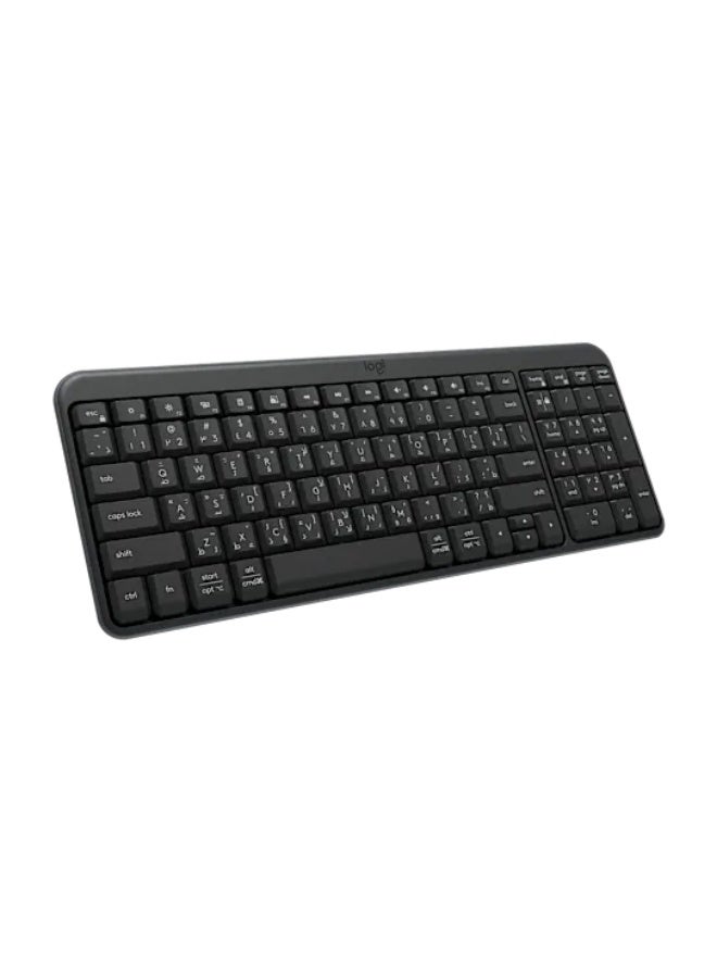 Logitech K250 Bluetooth Compact Wireless Keyboard with Numpad, Spill-Resistant, Long Battery Life (12 Months), Multi-OS Support (Windows/Mac/iPadOS/Android/ChromeOS), Silent Deep Profile Keys, Recycled Plastic, Lightweight, 920-013463 Graphite - Image 5