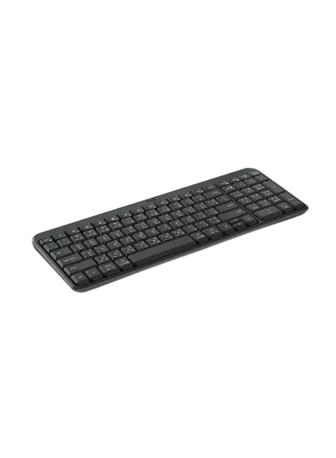 Logitech K250 Bluetooth Compact Wireless Keyboard with Numpad, Spill-Resistant, Long Battery Life (12 Months), Multi-OS Support (Windows/Mac/iPadOS/Android/ChromeOS), Silent Deep Profile Keys, Recycled Plastic, Lightweight, 920-013463 Graphite - Image 4