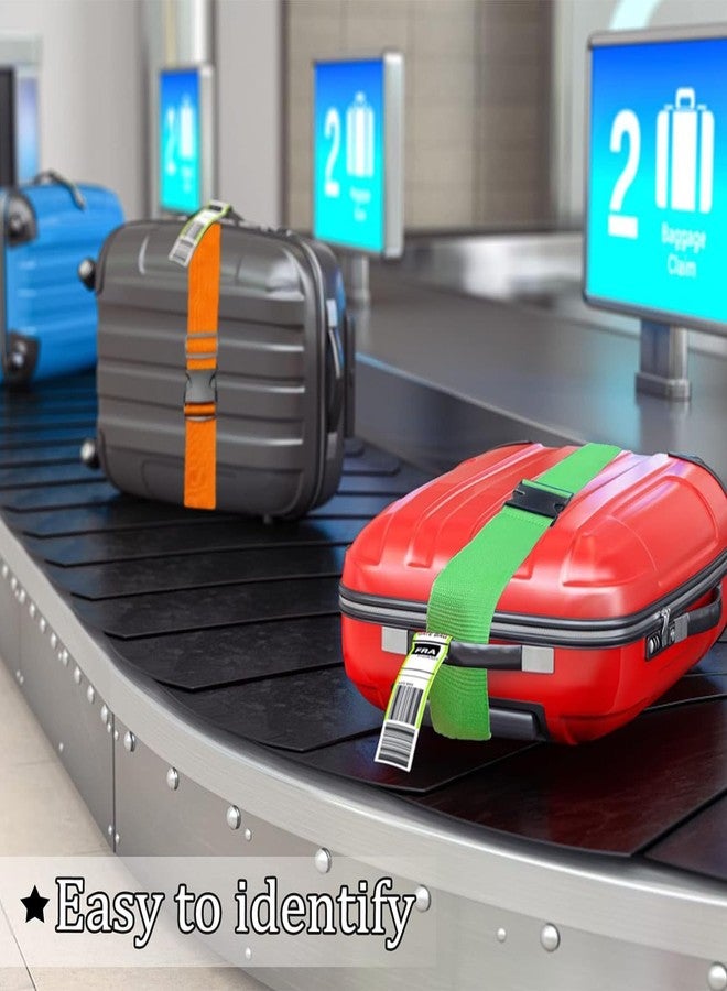 Dayish Luggage Strap for Suitcases, Straps Belts for Trolleys and All Kind of Luggages (4, Green) - Image 5