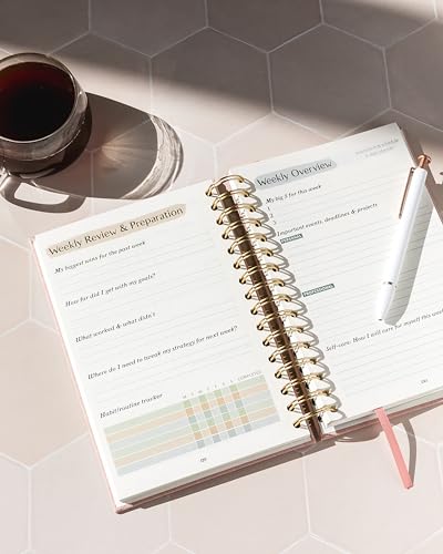 epic self The ADHD Planner - Undated Daily Weekly Schedule Organizer Journal for Disorganized People - Habit Tracker Record Emotions & Mood - Academic Goals - Structure & Focus for Adults Brains (Spiral) - Image 2
