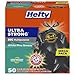 Hefty Ultra Strong 30 Gallon Trash Bags Large Trash Bags 30 Gallon Size Multipurpose Break Resistant Drawstring Closure Resists Leaks Punctures and Tears Black White Pine Breeze Scent 50 Bags - Image 1