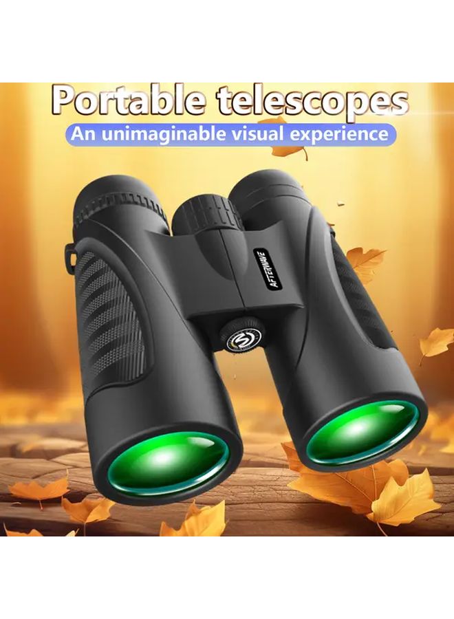 Black Tiger Shark 10x42 HD Binoculars Long Range Zoom for Bird Watching Outdoor Travel Concerts - Image 2