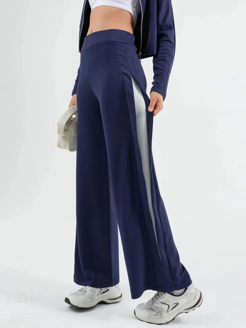 هيكاب بنطلون مودال مخطط من مجموعة بيرسان