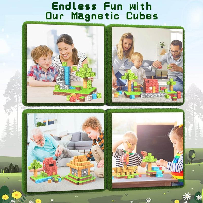 Magnetic Blocks: 2cm ABS Safe Material - Forest-themed Role-playing Educational Toys for Preschool Classroom, Toddlers, Boys and Girls Aged 3+ - Image 5