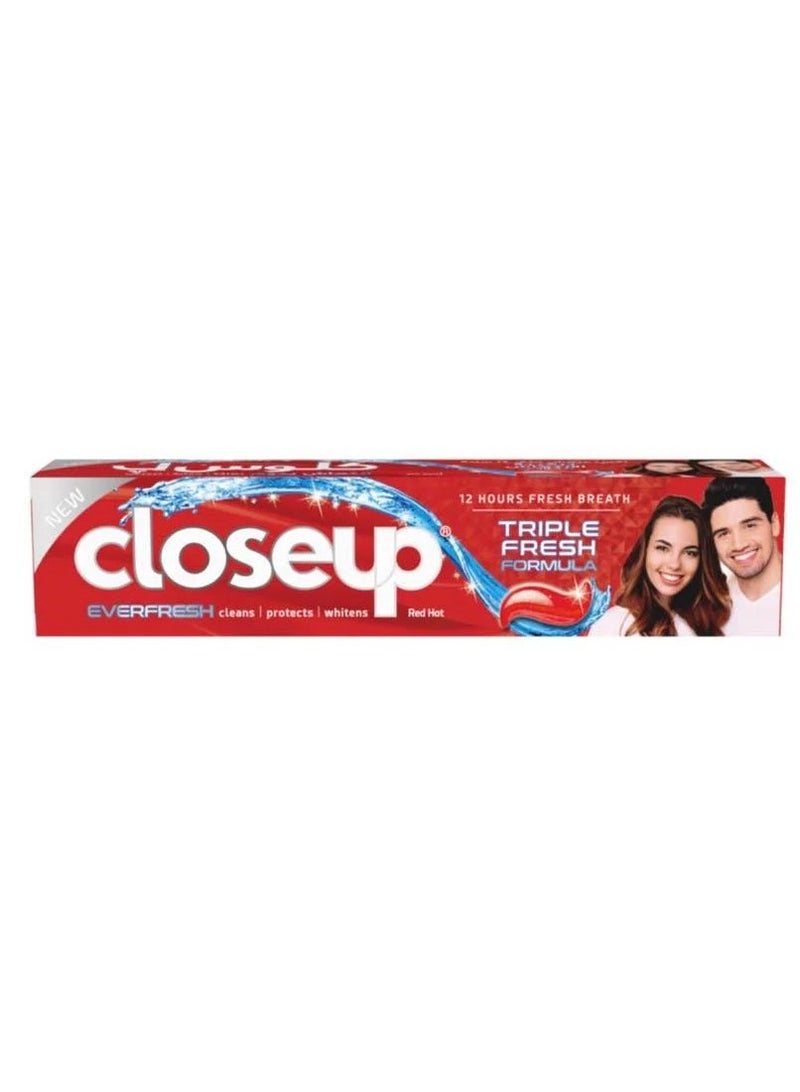 Closeup Triple Fresh Formula Toothpaste Red Hot - 50 ml - Image 1