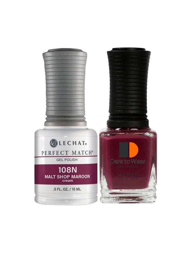 Lechat Soak Off UV LED Lamp Manicure Nail Art Gel Nail Polish PMS108NOO1