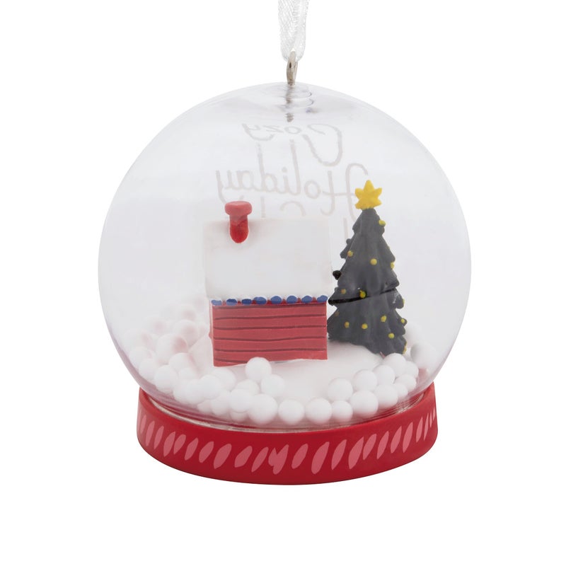 Hallmark Cozy Holiday Wishes Snow Globe Christmas Ornament - Image 2