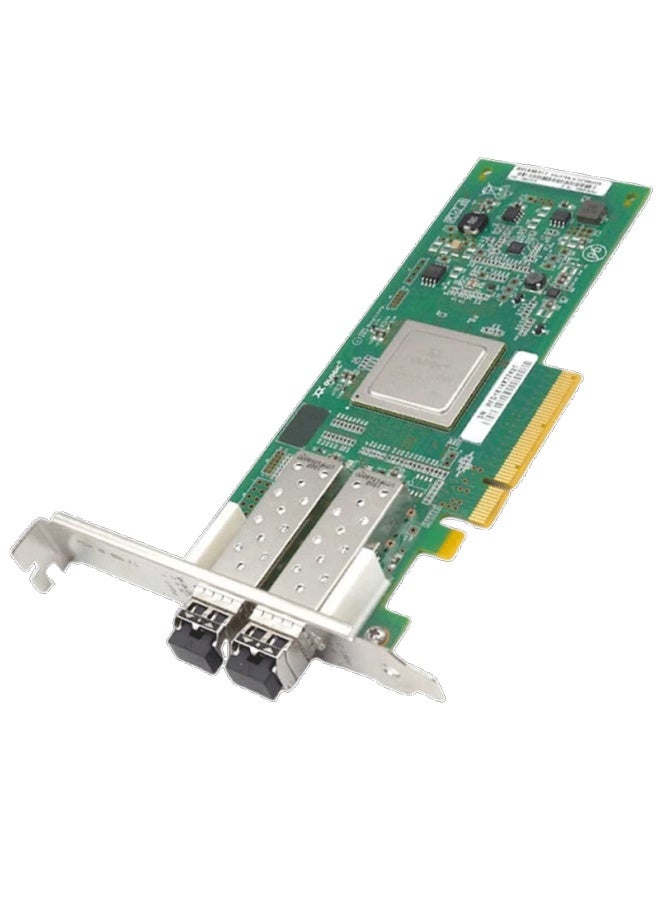Percko Hba Fiber Channel Card Server, Qlogic Qle2562, 8g Dual-port Fiber Channel Card With Module, Supports 16g/32g, Qle2660/qle2662/lpe32002