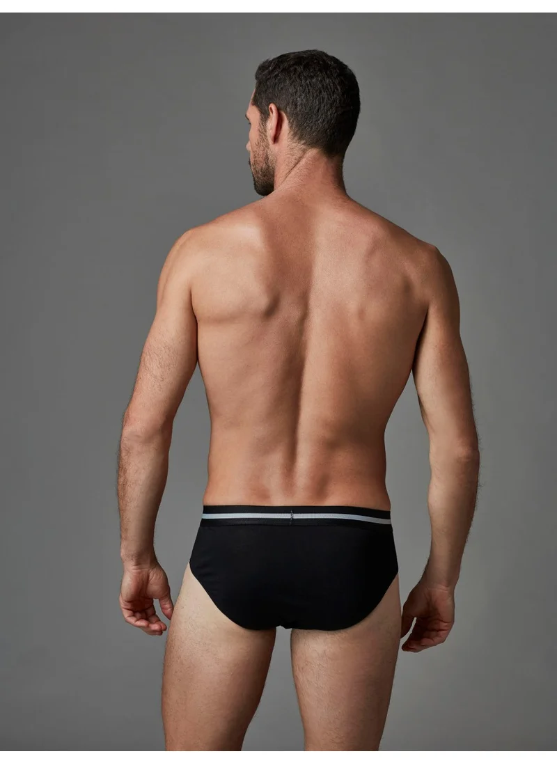 داجي Black Modal Slip Panties