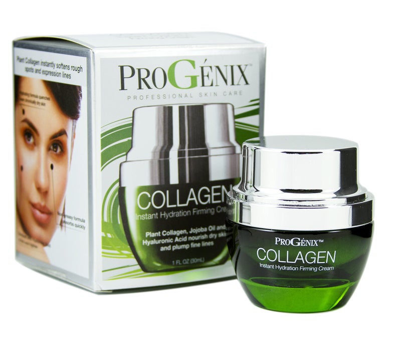 Progenix Collagen Cream Facial Moisturizer MultiLift Plumping Collagen Firms Smooths Fine Lines Sagging Skin Wrinkles AntiWrinkle Skin Care Face Lotion W Hyaluronic Acid 1 Oz