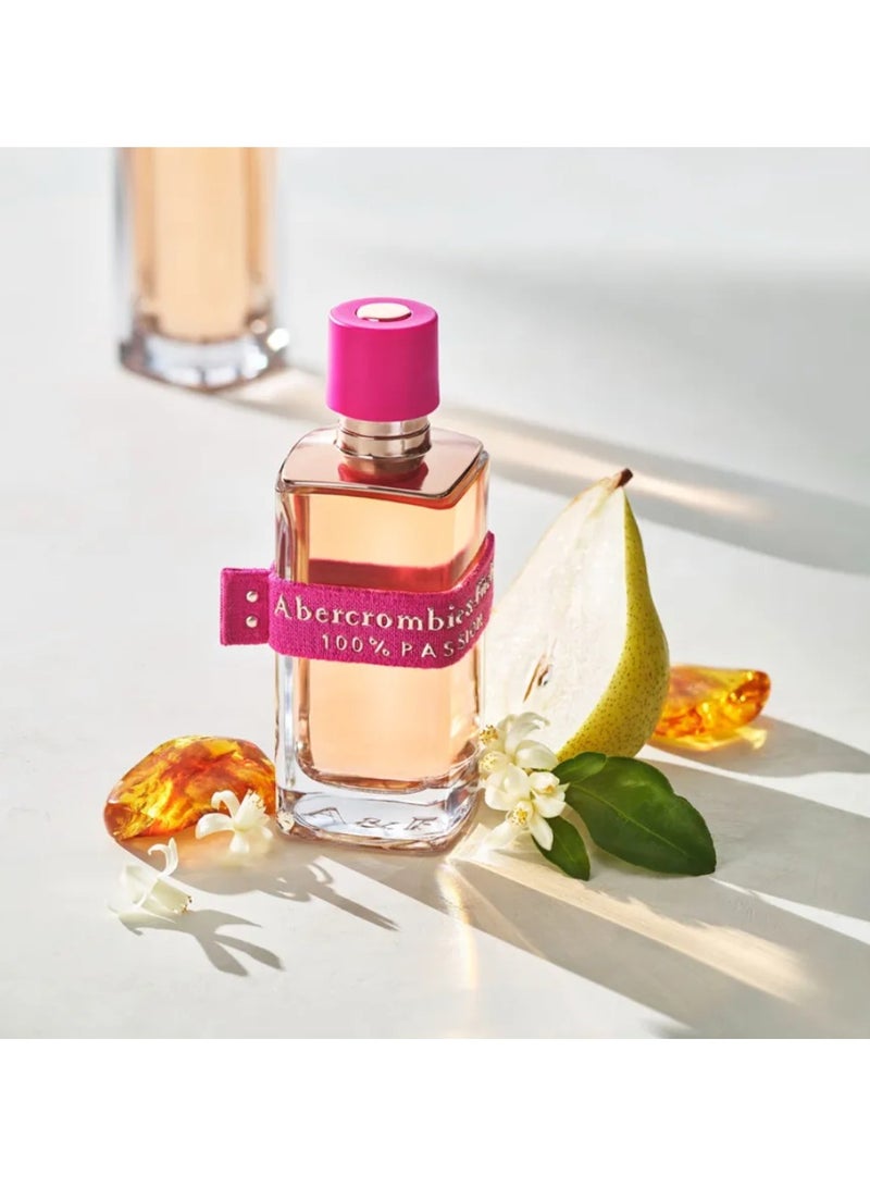 Abercrombie & Fitch 100% Passion Eau de Parfum for Women 100ml