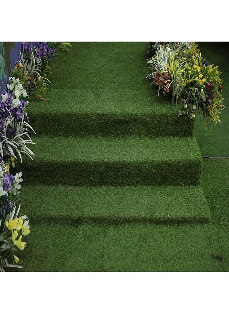LINGWEI Artificial Green Grass Carpet For Home Fake Grass Turf Artificial Mat For Garden Lawn Home 200x100cm  - Image 4