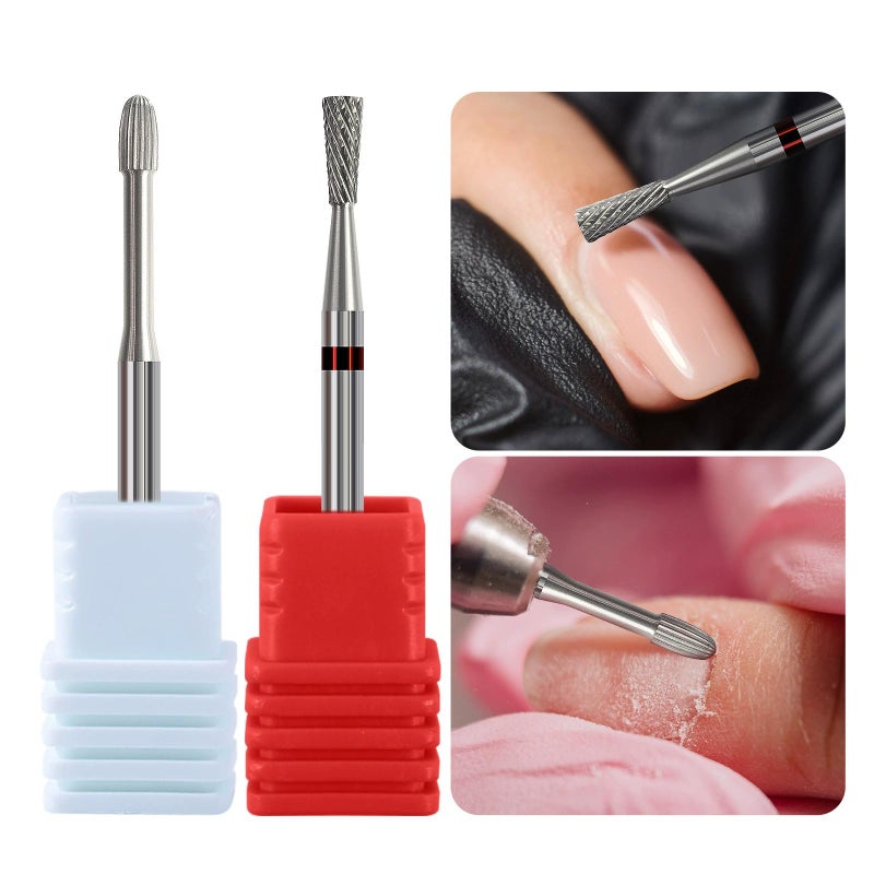 Nail tungsten steel polishing head for quick nail removal  blue - Image 2