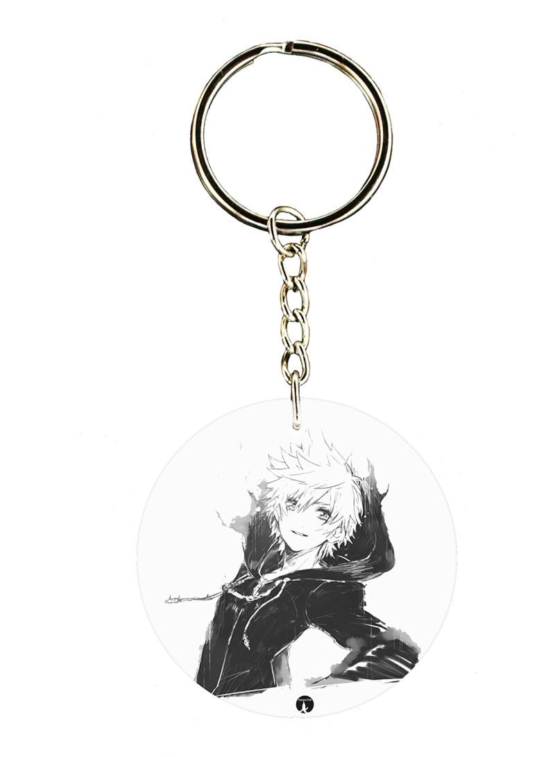 RKN The Kingdom Hearts Video Game Double Side Printed Keychain