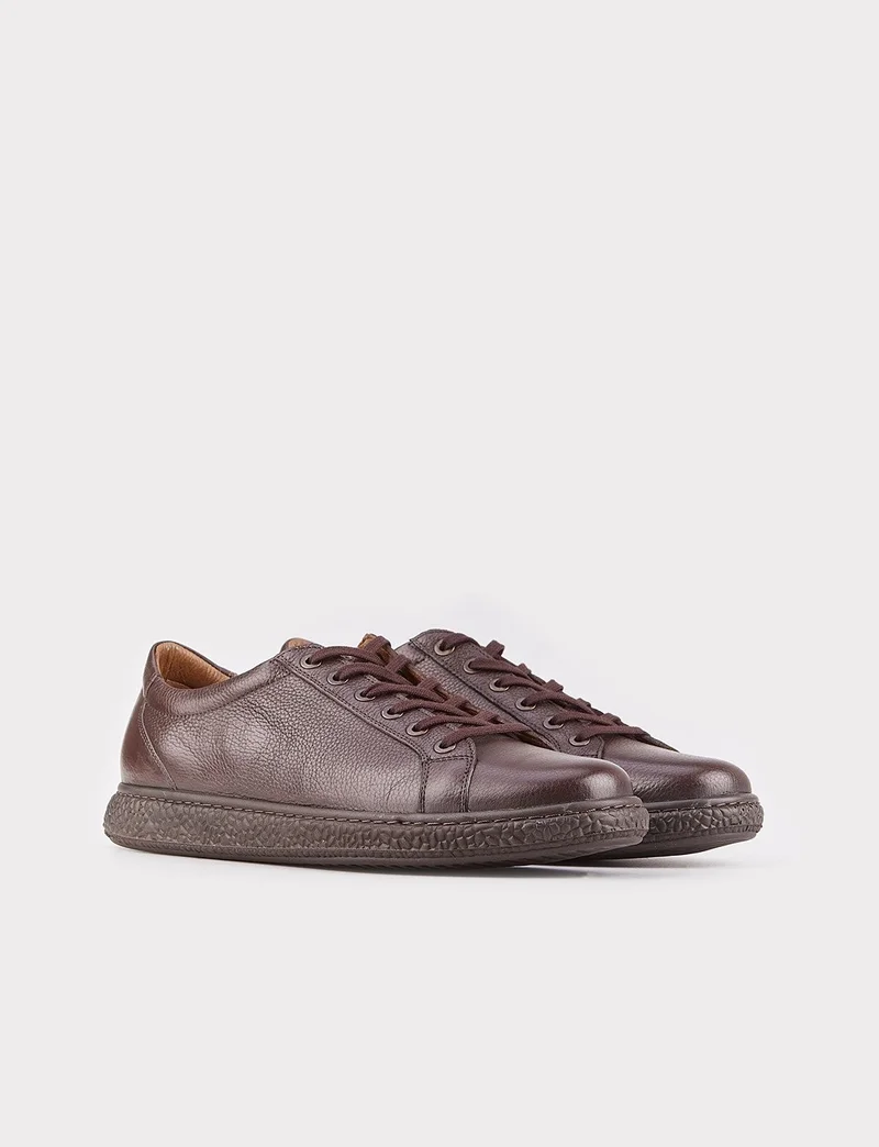 Cabani Men's Gelax Pedigel Technology Gel Sole Classic Shoes 200M995 Brown